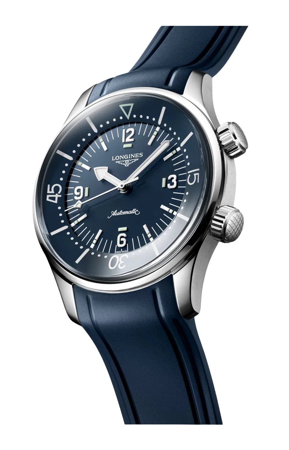 Лонжин Легенда Дайвер - L3.764.4.90.9 LONGINES, золотой — фото 3