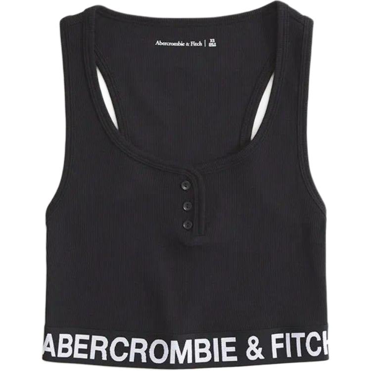 

Abercrombie＆Fitch Женский черный топ Tank Top