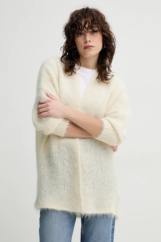 

Свитер с добавлением шерсти American Vintage, бежевый