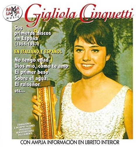 

CD диск Cinquetti, Gigliola: Sus Primeros Discos En Espana (1964-1967)