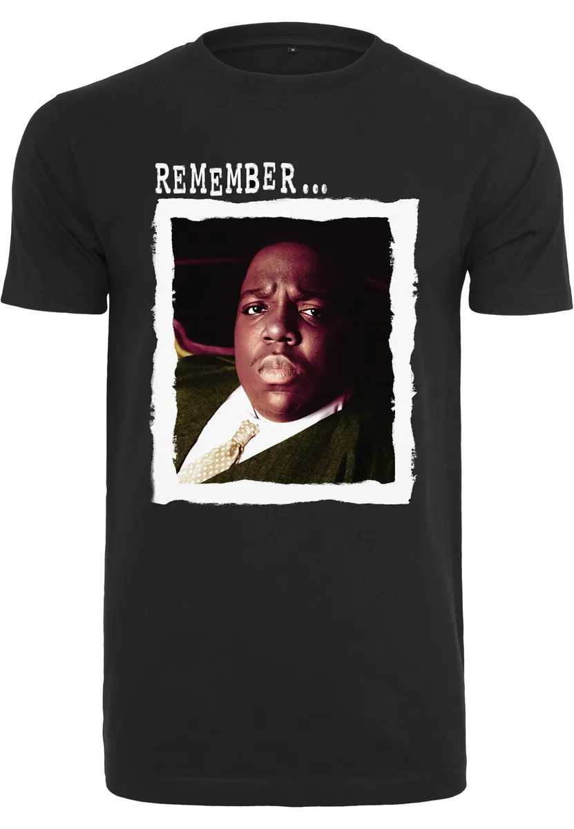 

Рубашка с короткими рукавами MisterTee "Мужская футболка Biggie Remember", черный