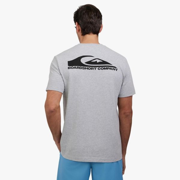 

Мужская футболка с графическим принтом "Вечный круг" Quiksilver, цвет athletic htr