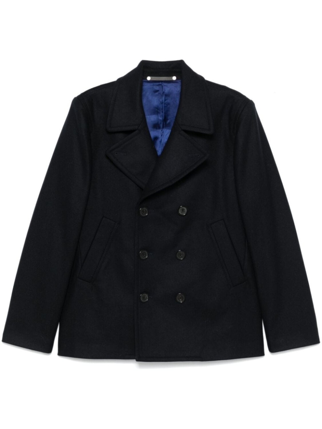 

PS Paul Smith двубортный бушлат, синий