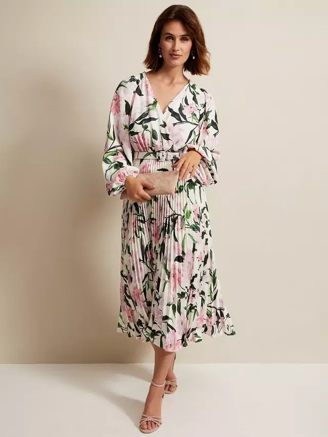 

Платье Phase Eight Penny Floral Midi, разноцветный