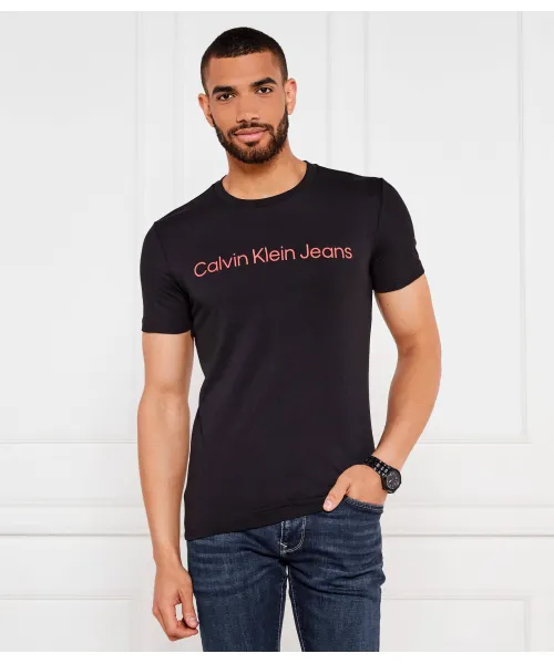 

Футболка Slim fit Calvin Klein Jeans, черный