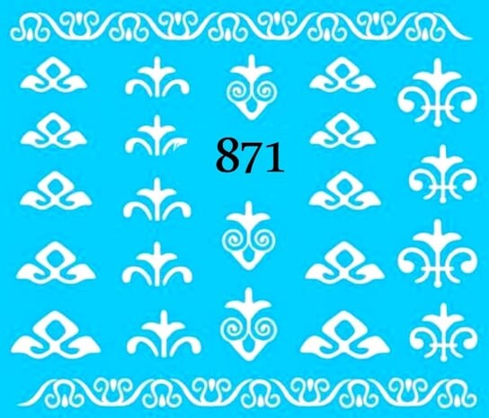 

Водные наклейки для ногтей - №871, Raisin