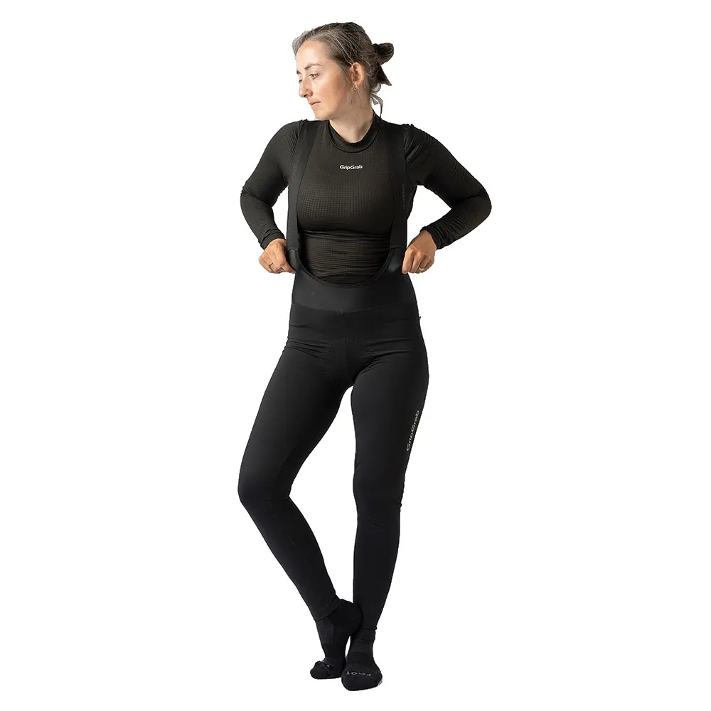 

Тайтсы GripGrab Pacr Water-Resistant bib, черный