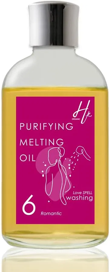 Очищающее масло для душа Purifying Melting Oil No6 Romantic 120 мл Красное Hiroko.K