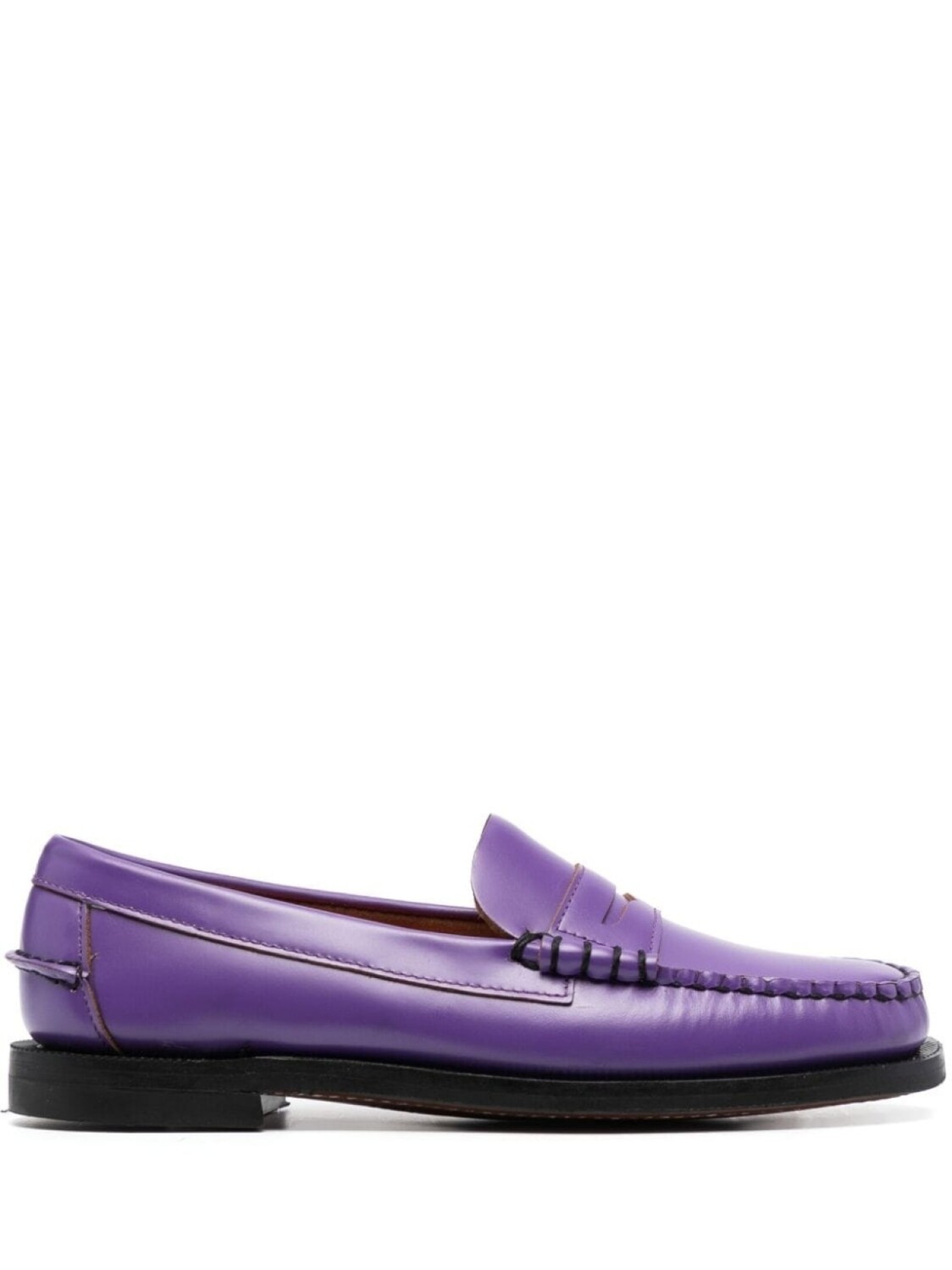 

Sebago лоферы с закругленным носком, фиолетовый