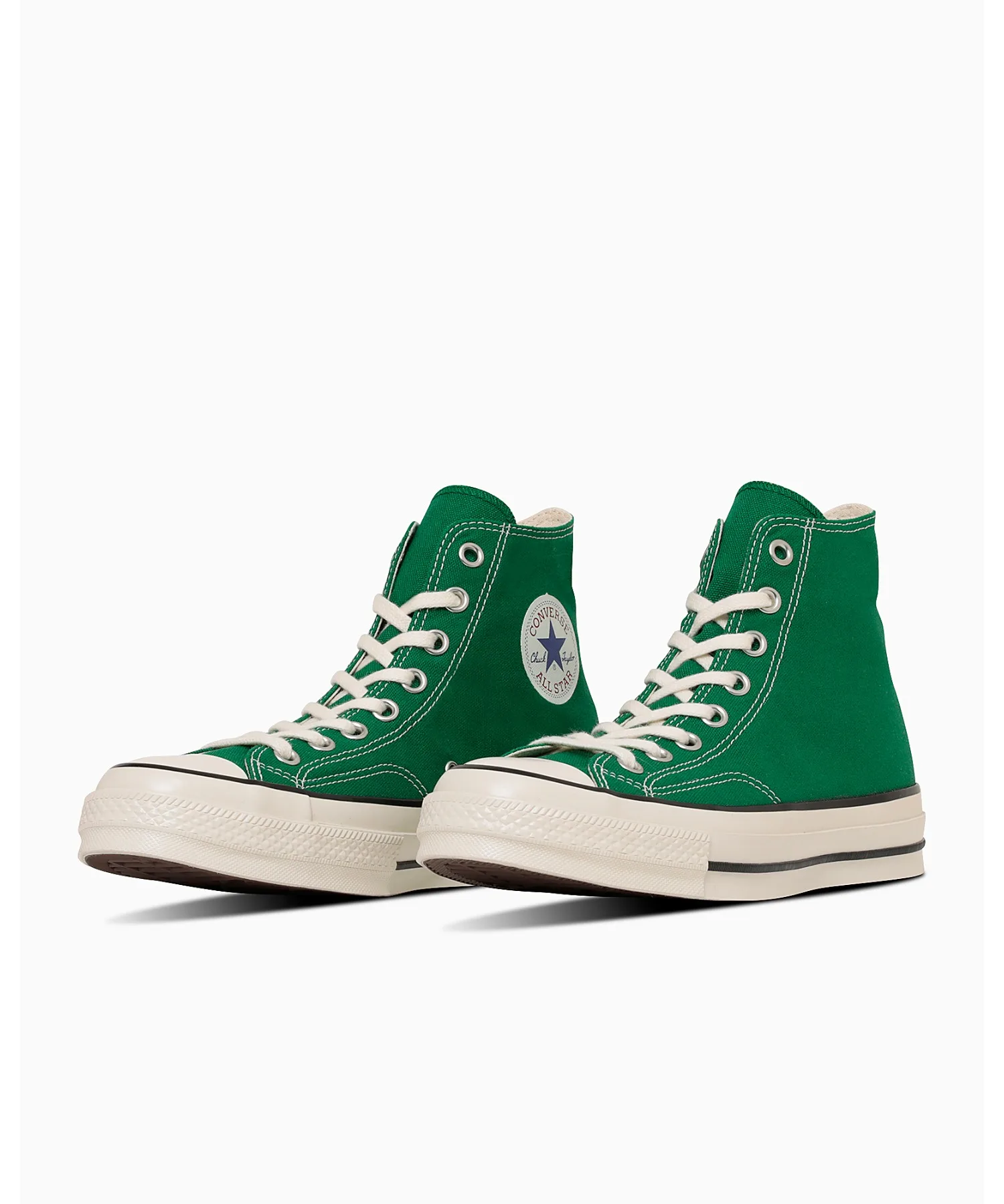 Кроссовки высокие с ортолитом CONVERSE ALL STAR LGCY HI зеленые — фото 2