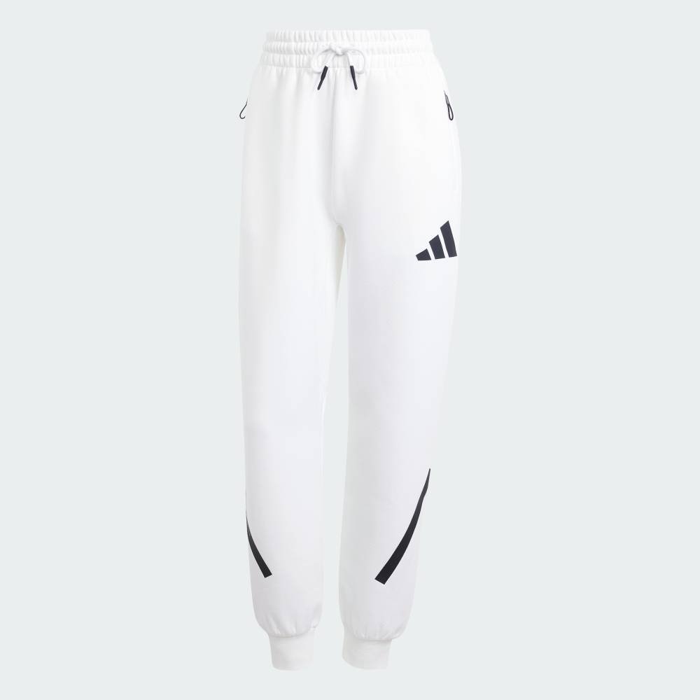 Брюки ZNE Adidas, white — фото 4