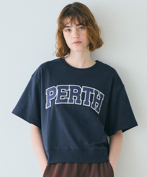 

Coca（coca） Футболка с коротким рукавом, логотип Coca-Cola, темно-синий