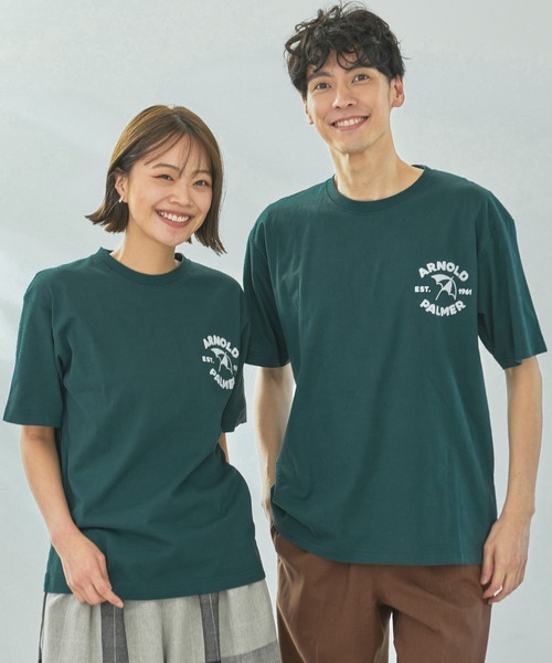 

Футболка с вышитым логотипом, Sagara Share Arnold Palmer, зелёная, Зеленый, Футболка с вышитым логотипом, Sagara Share Arnold Palmer, зелёная