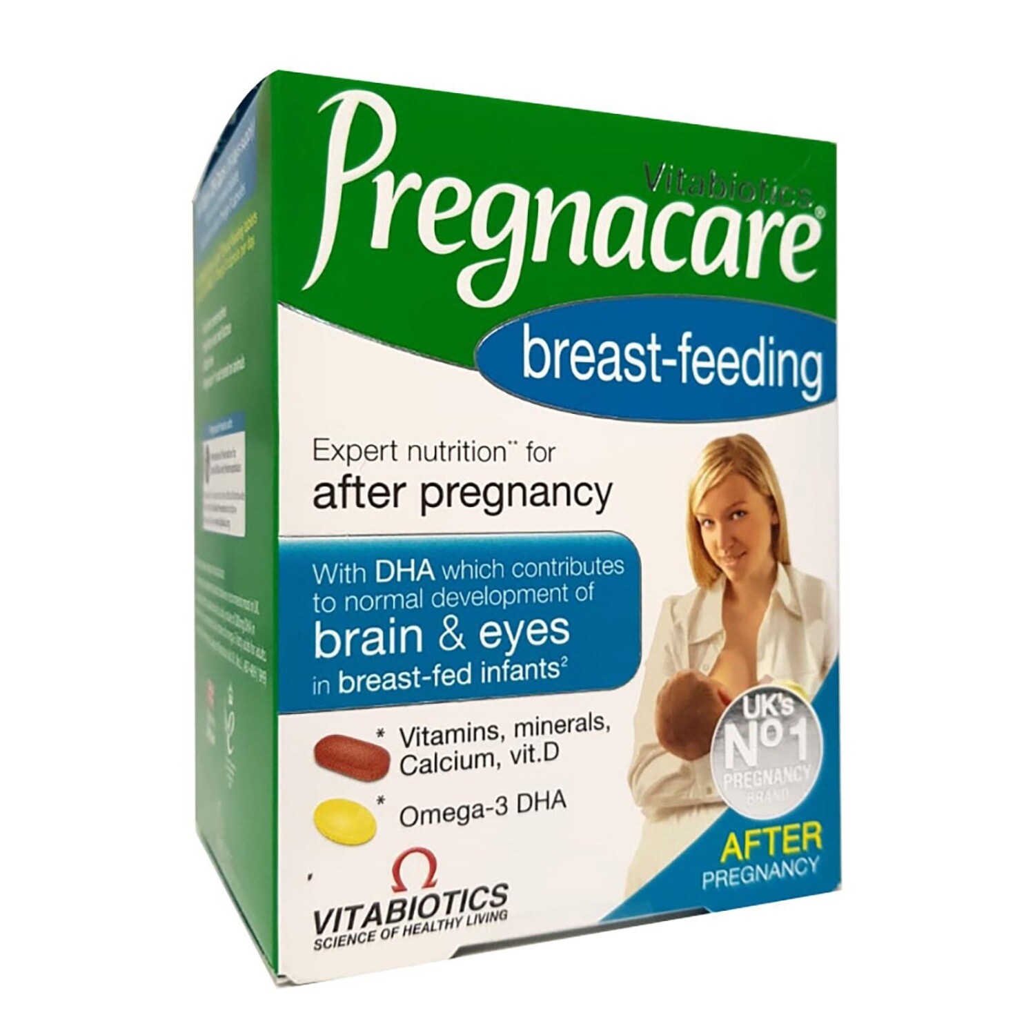 

Vitabiotics Pregnacare для грудного вскармливания 56 таблеток и 28 капсул