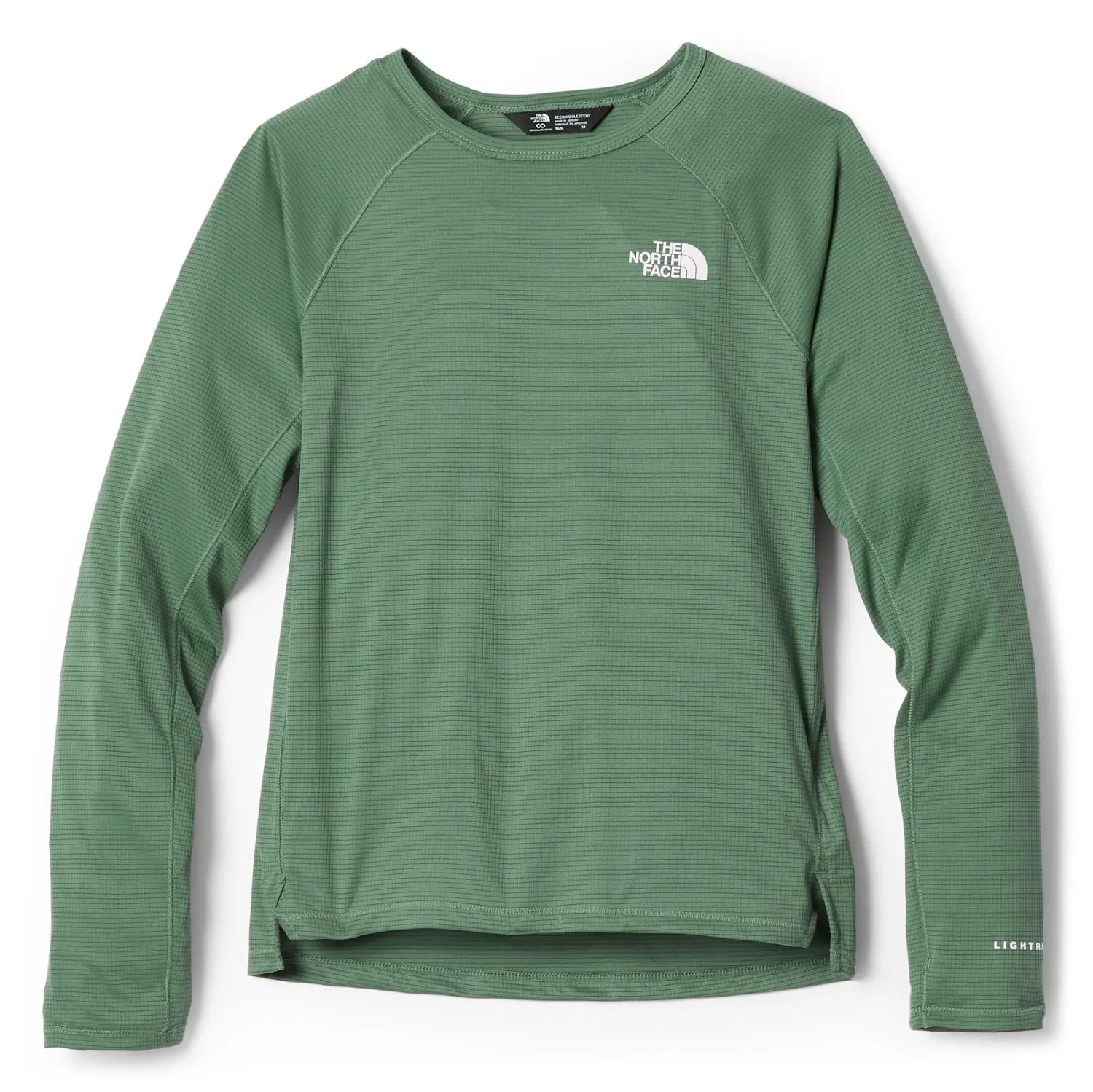 

Солнечный лонгслив детский The North Face, Duck Green