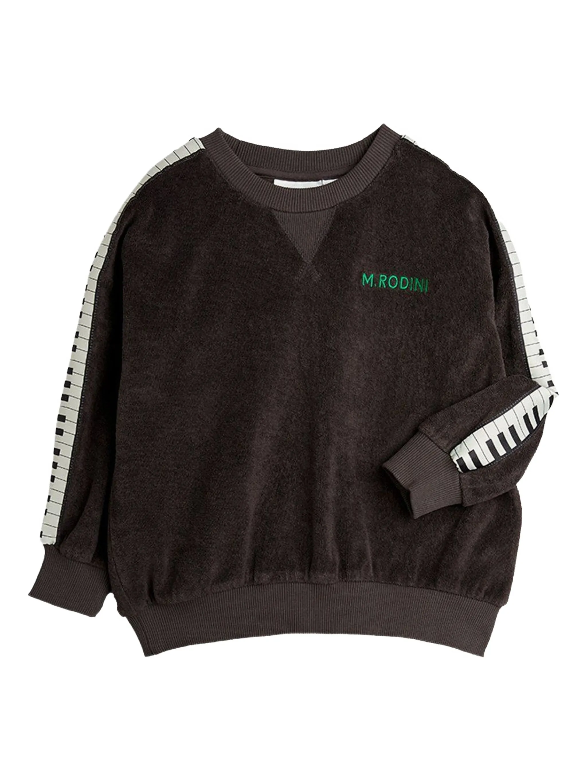 

Толстовка с рукавами Piano Mini Rodini, черный