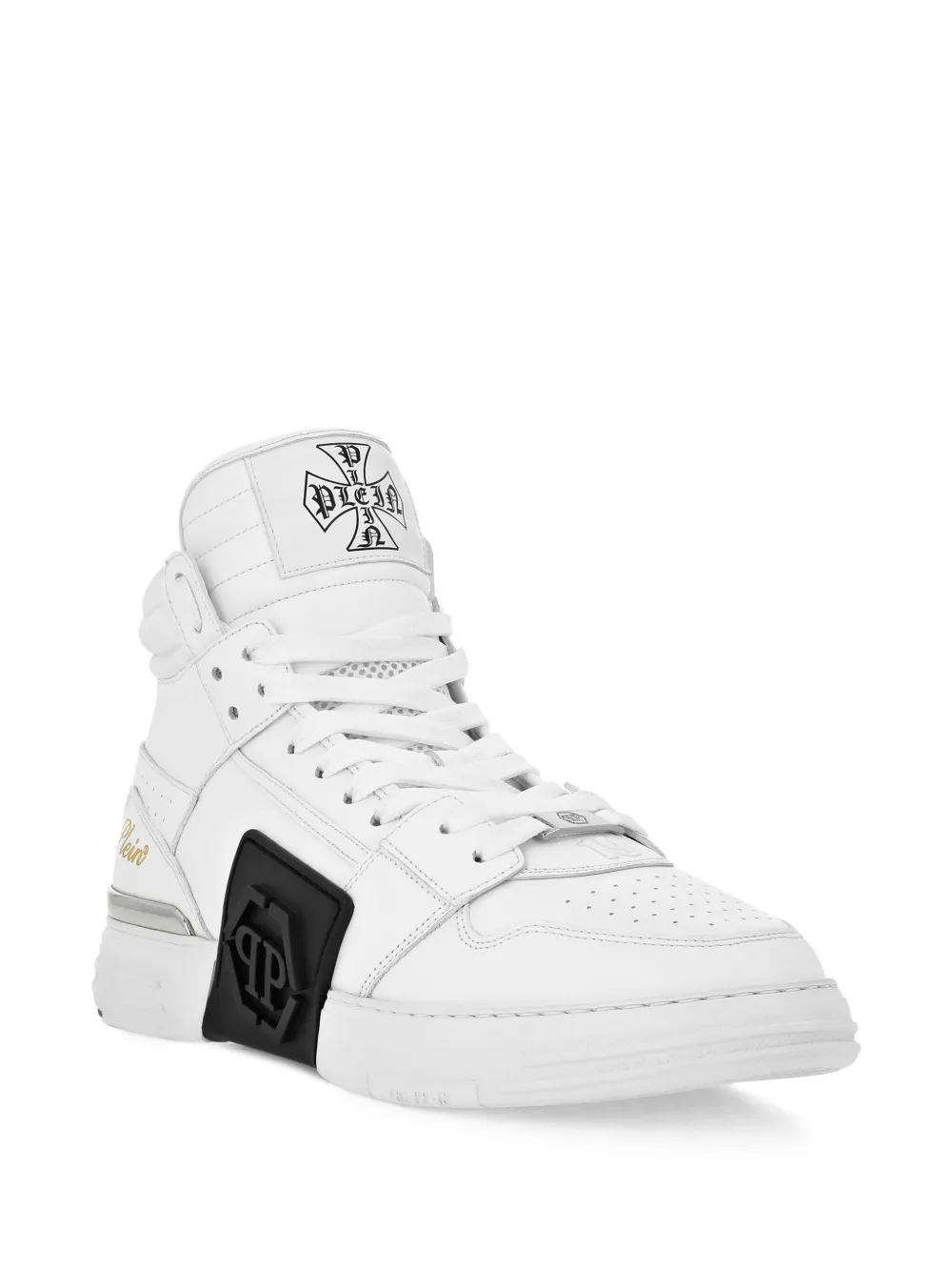 Высокие кроссовки Phantom Kicks Philipp Plein, белый — фото 2