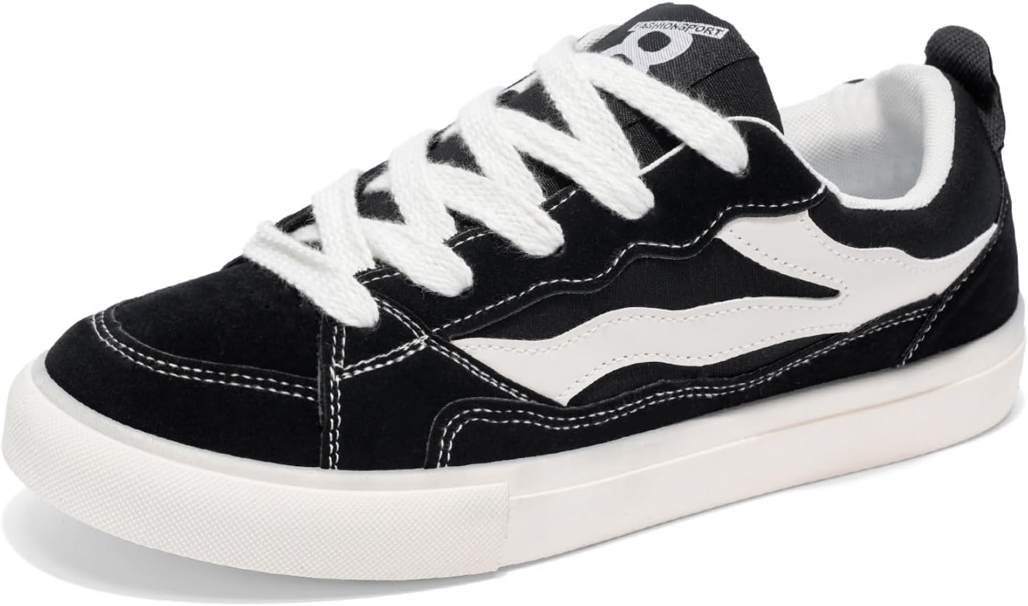 

Мужские повседневные кеды из канваса на шнурках, легкие, дышащие, с нескользящей и удобной конструкцией для ежедневных поездок, прогулок по кампусу, шопинга, путешествий, активного отдыха и катания на скейтборде Yrzhgdl, черный