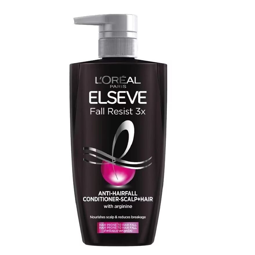 

Elseve L'Oreal Paris Кондиционер Fall ResistX3 против выпадения волос 410 мл. Новости, Pink