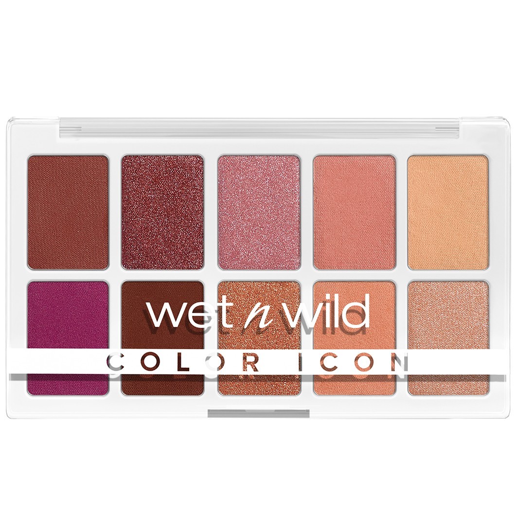 

Тени для век color icon 10-pan palette white Wet N Wild, hear & sol, вес 12 гр.