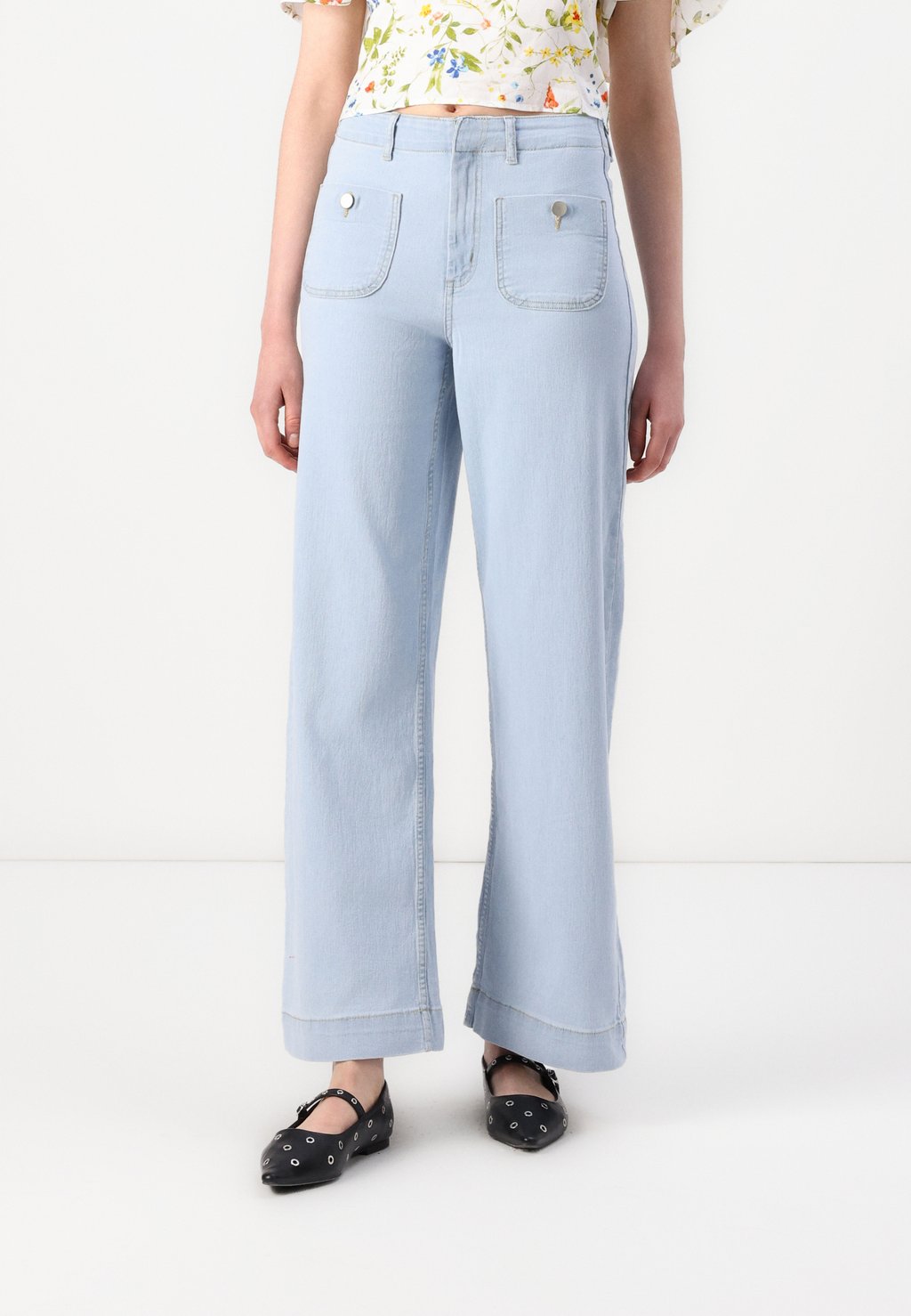 

Свободные джинсы VMKAYLA WIDE POCKET Vero Moda, синий