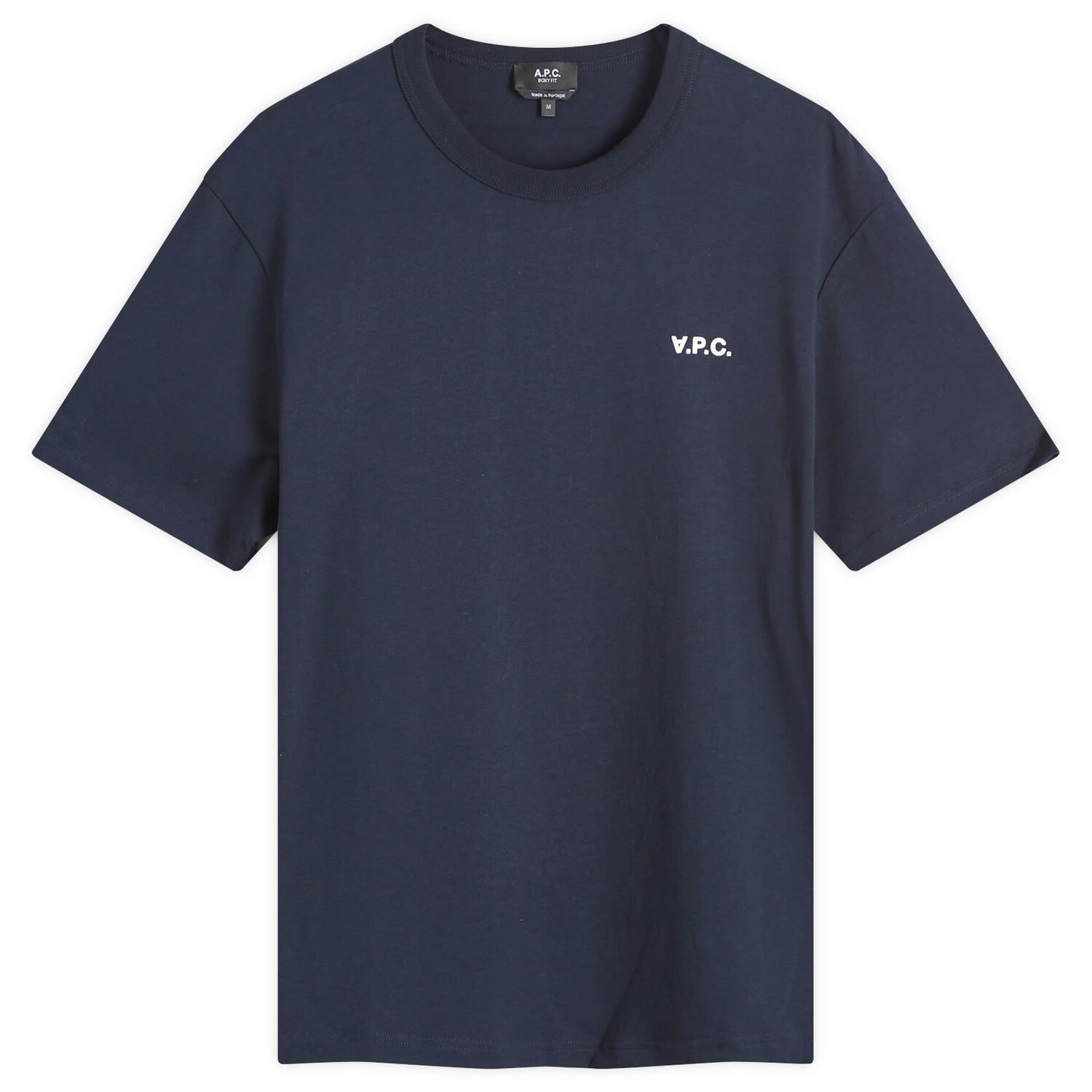 

Футболка A.P.C. Small Vpc Logo T-Shirt, цвет Dark Navy & Ecru