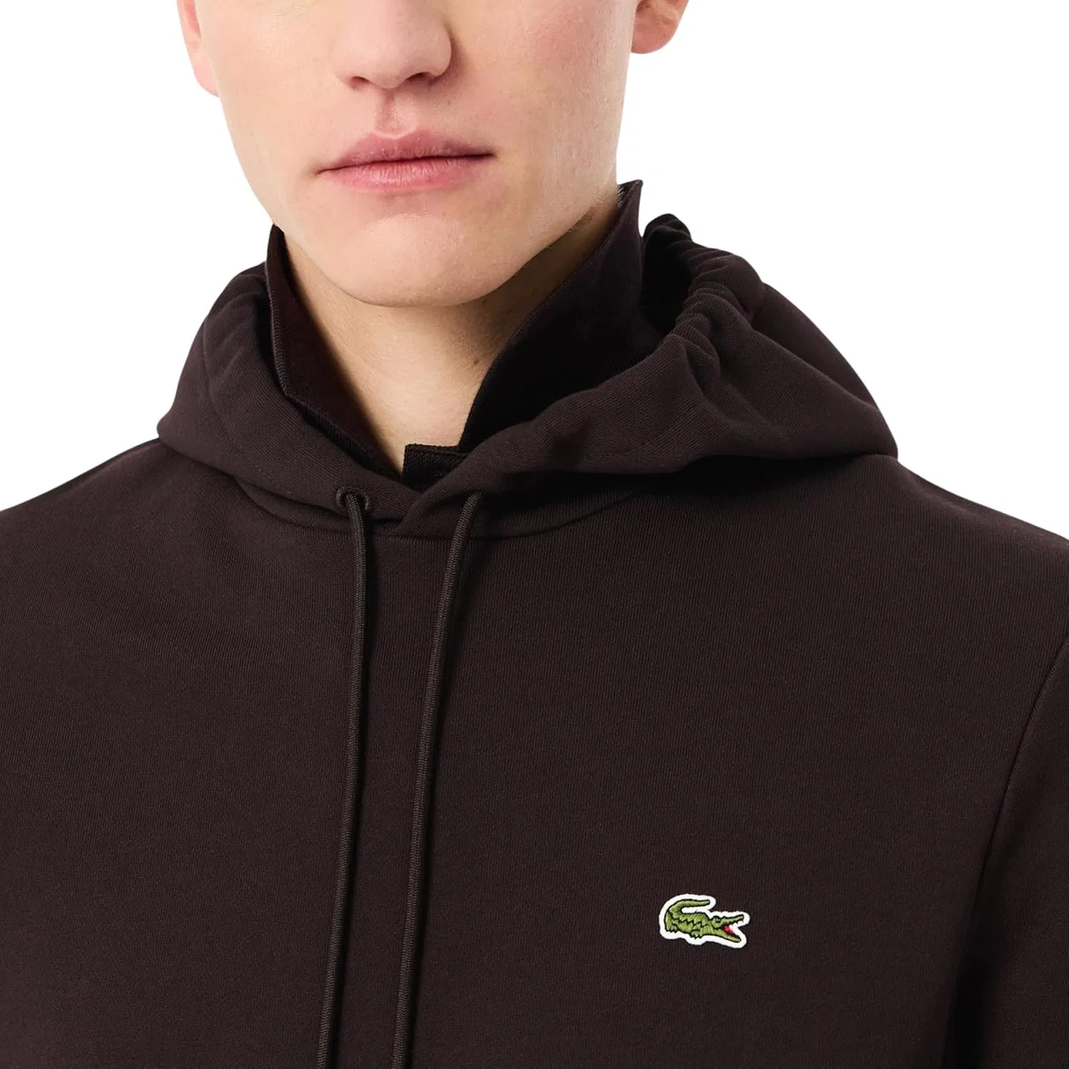 Мужская хлопковая флисовая толстовка Lacoste, Buffalo — фото 2