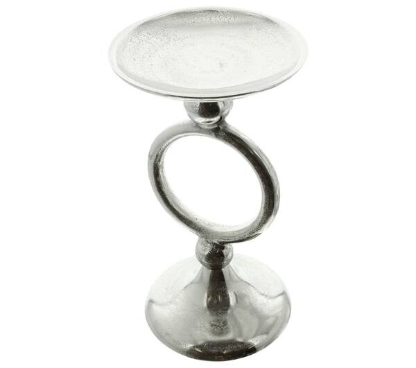 

Подсвечник Frank Flechtwaren Circle, серебряный
