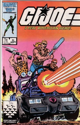 

G.I. JOE, A REAL AMERICAN HERO, VOL1 #51 (MARVEL)