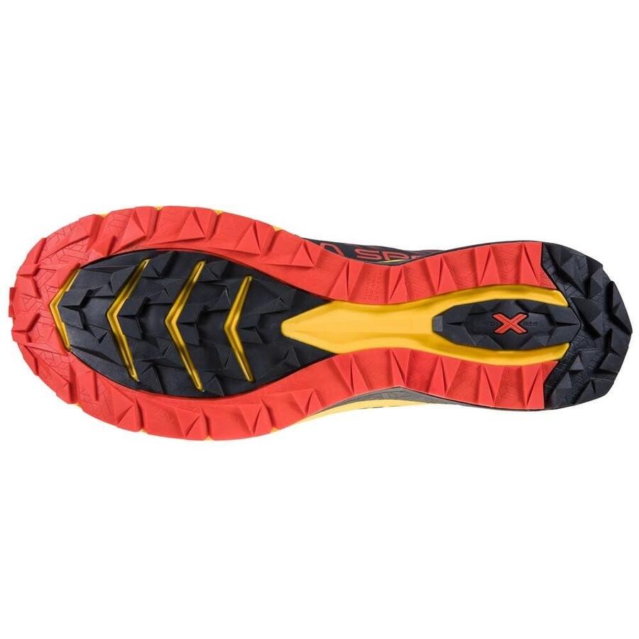 LA SPORTIVA Кроссовки для бега по пересеченной местности для мужчин Jackal – чёрно-жёлтые — фото 2