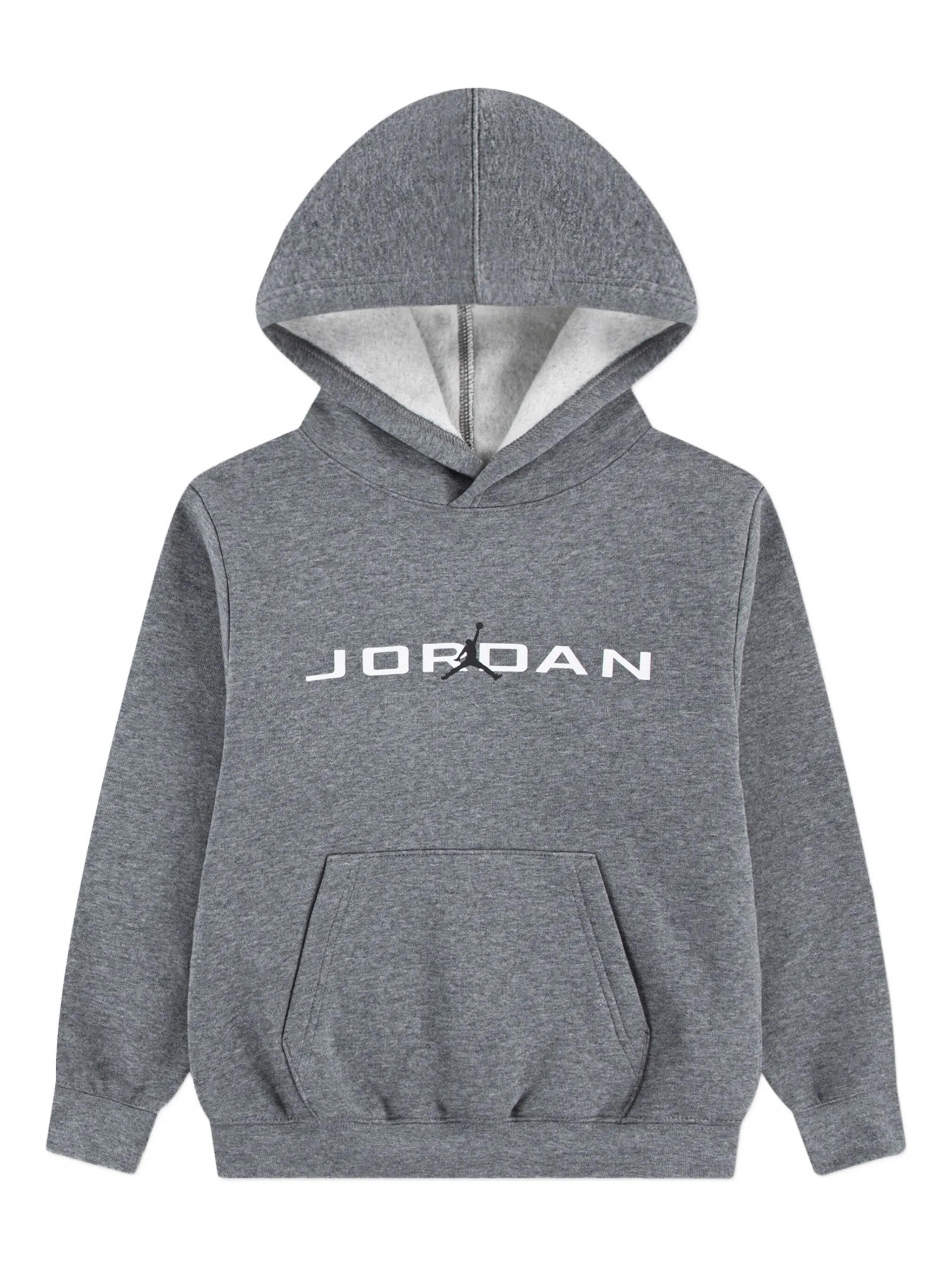

Спортивный костюм с капюшоном и логотипом Jordan Kids, серый