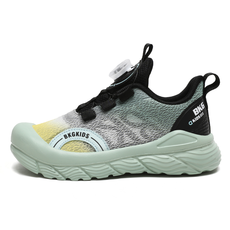 

Износостойкие дышащие детские повседневные кроссовки Kids' BKG, зеленый