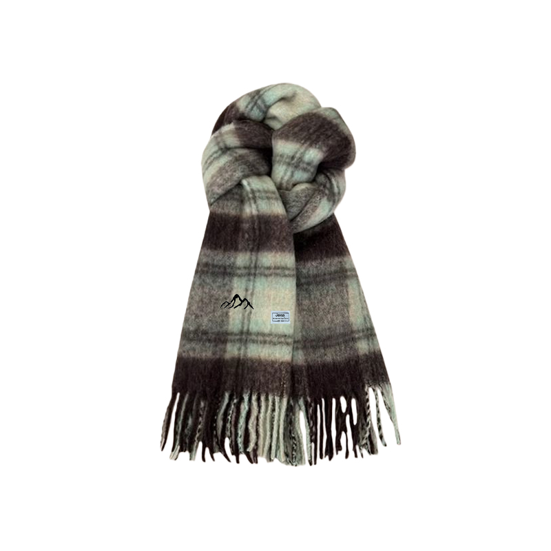 

Шарф из полиэстера Unisex Jeep, зеленый