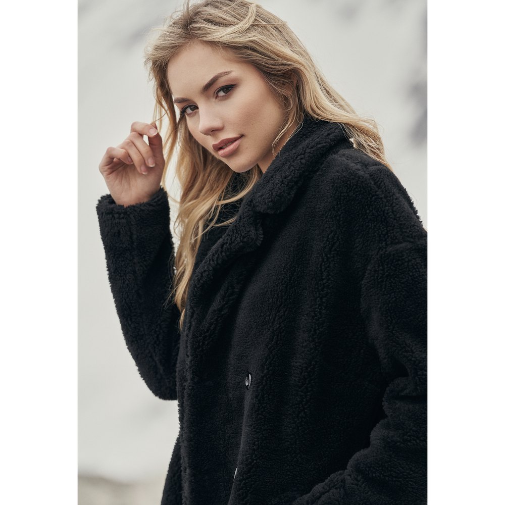 

Парка Urban Classics Oversized Sherpa, черный