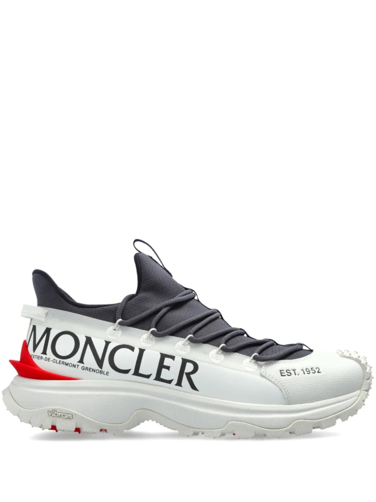 

Кроссовки с логотипом Moncler, белый