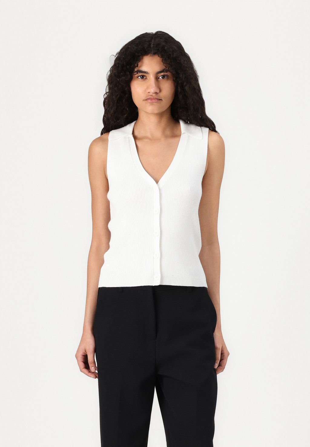 

Жилет VMWILLOW V NECK Vero Moda, белый