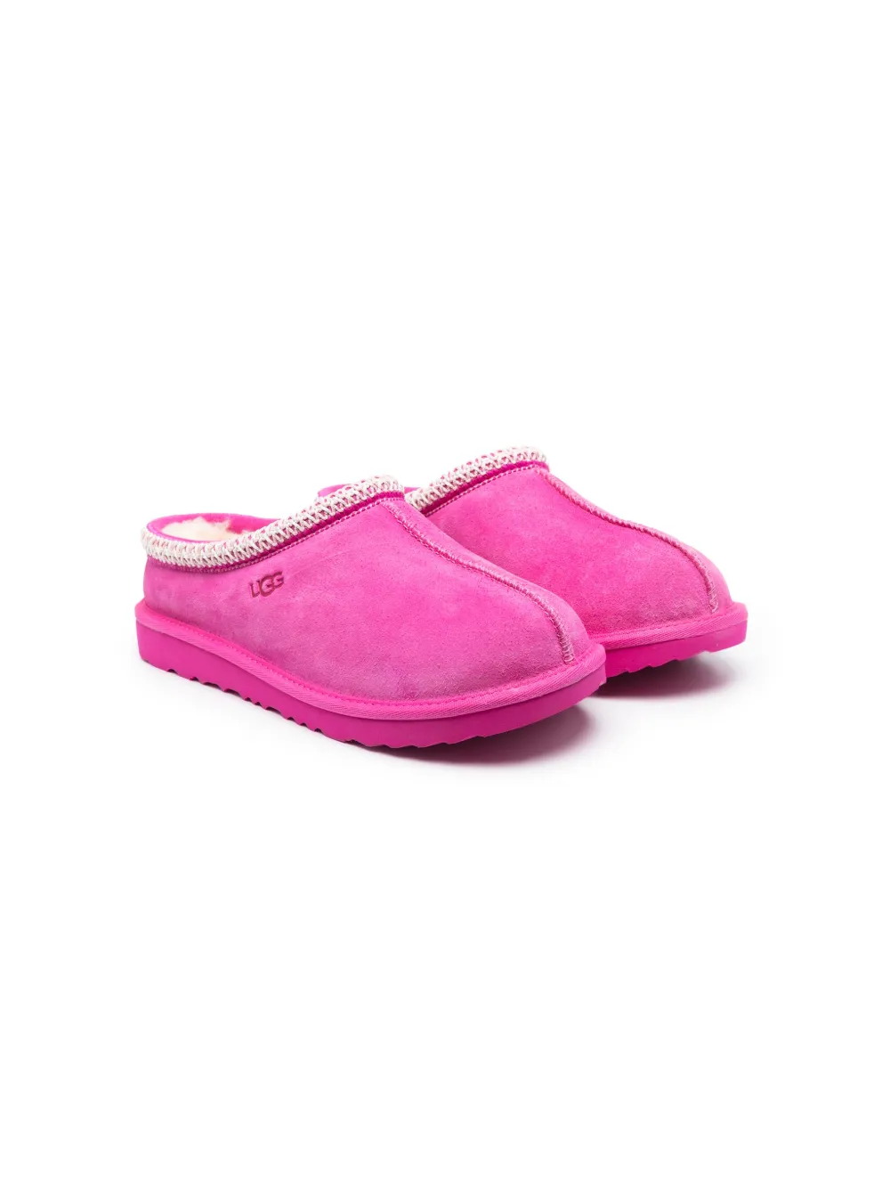 

Слиперы Tasman с декоративной строчкой UGG Kids, розовый