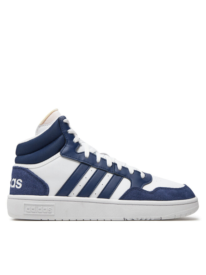 

Кроссовки Hoops 3 Mid Lifestyle Basketball Classic Vintage IG1432 Adidas, белый