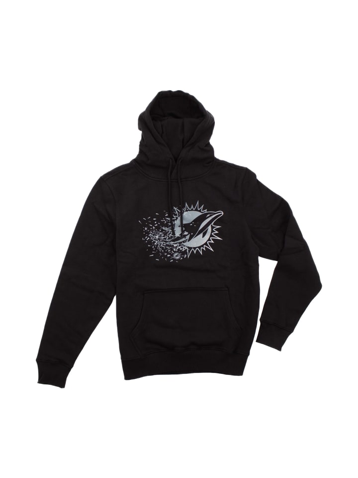 

Толстовка NFL Miami Dolphins черного цвета FANATICS