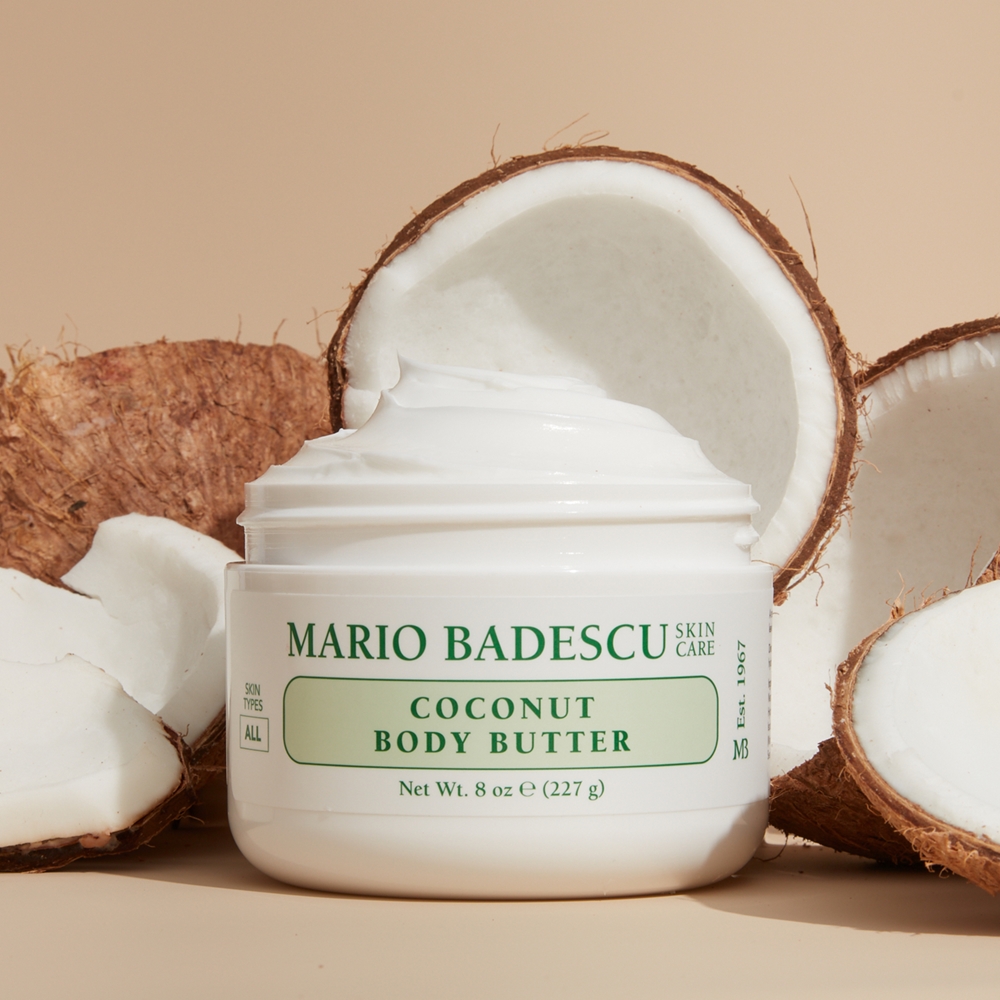 Кокосовое масло для тела, глубоко увлажняющее масло для тела с кокосом Mario Badescu, 227 гр — фото 3