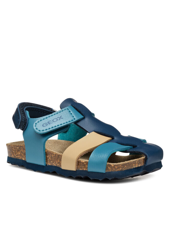 Сандалии Geox B Sandal Chalki B452QA 000BC C4169 S, темно-синий — фото 2