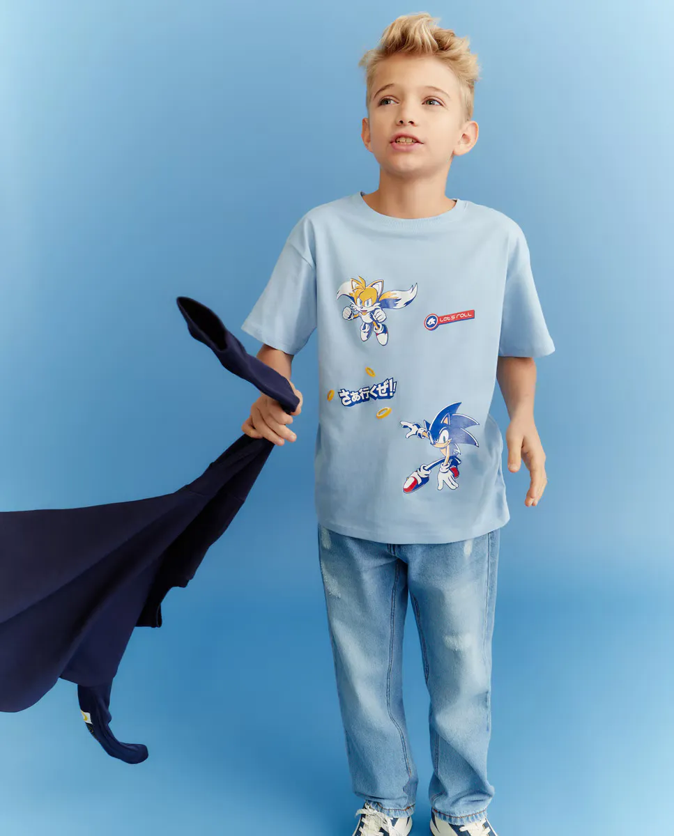 

Футболка с коротким рукавом для мальчиков Kids El Corte Inglés, синий