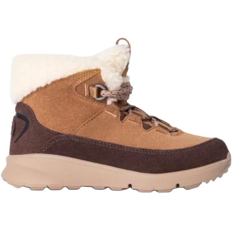 Детские ботинки TerreTrail Cozy Lace Boots Chestnut Kids UGG, коричневый — фото 2