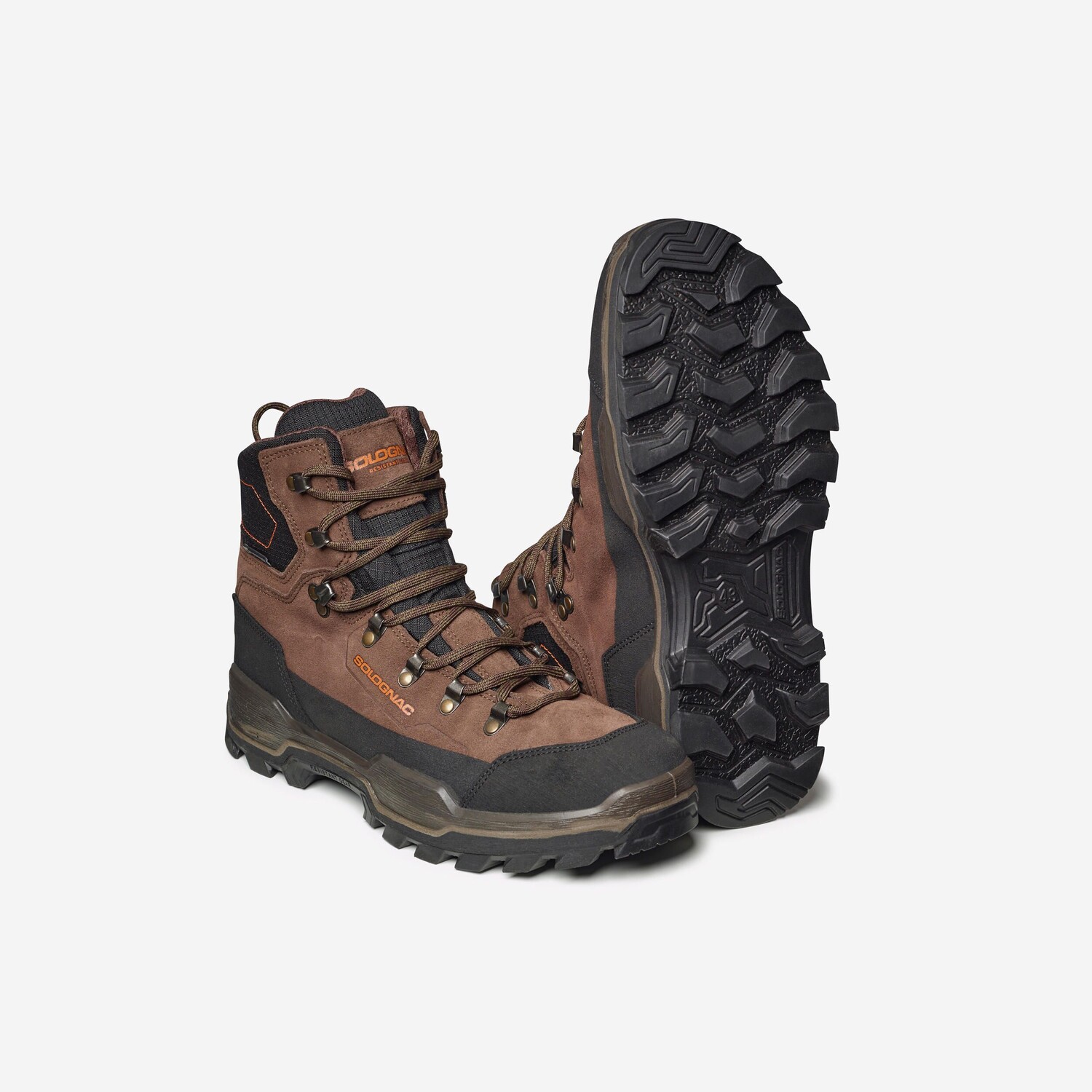 

Ботинки охотничьи Decathlon Crosshunt 500, коричневый