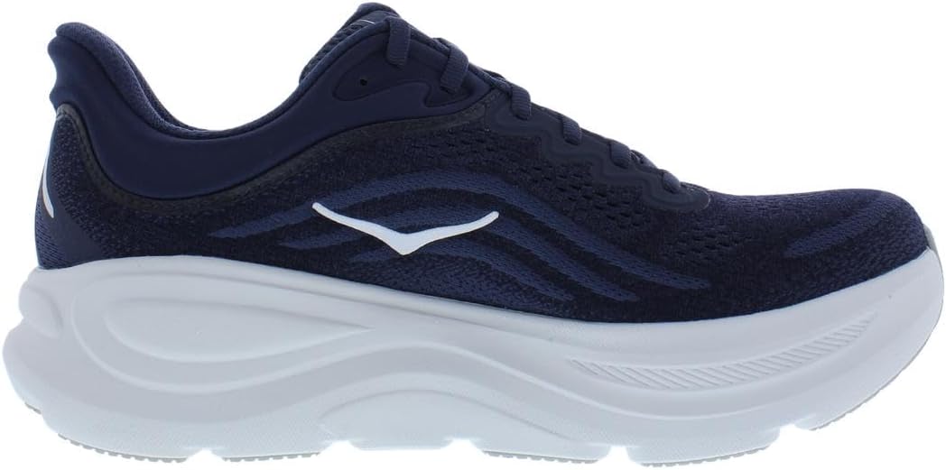 Мужские кроссовки Hoka Bondi 9, белый/синий/темно-синий — фото 2