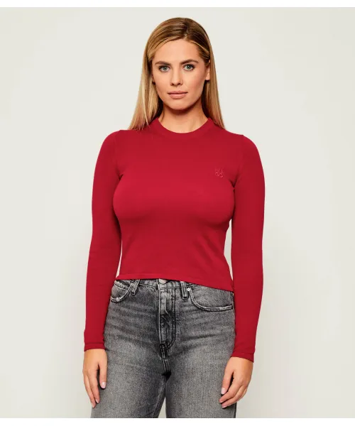 

Свитер из Скаллии Slim fit Hugo, красный