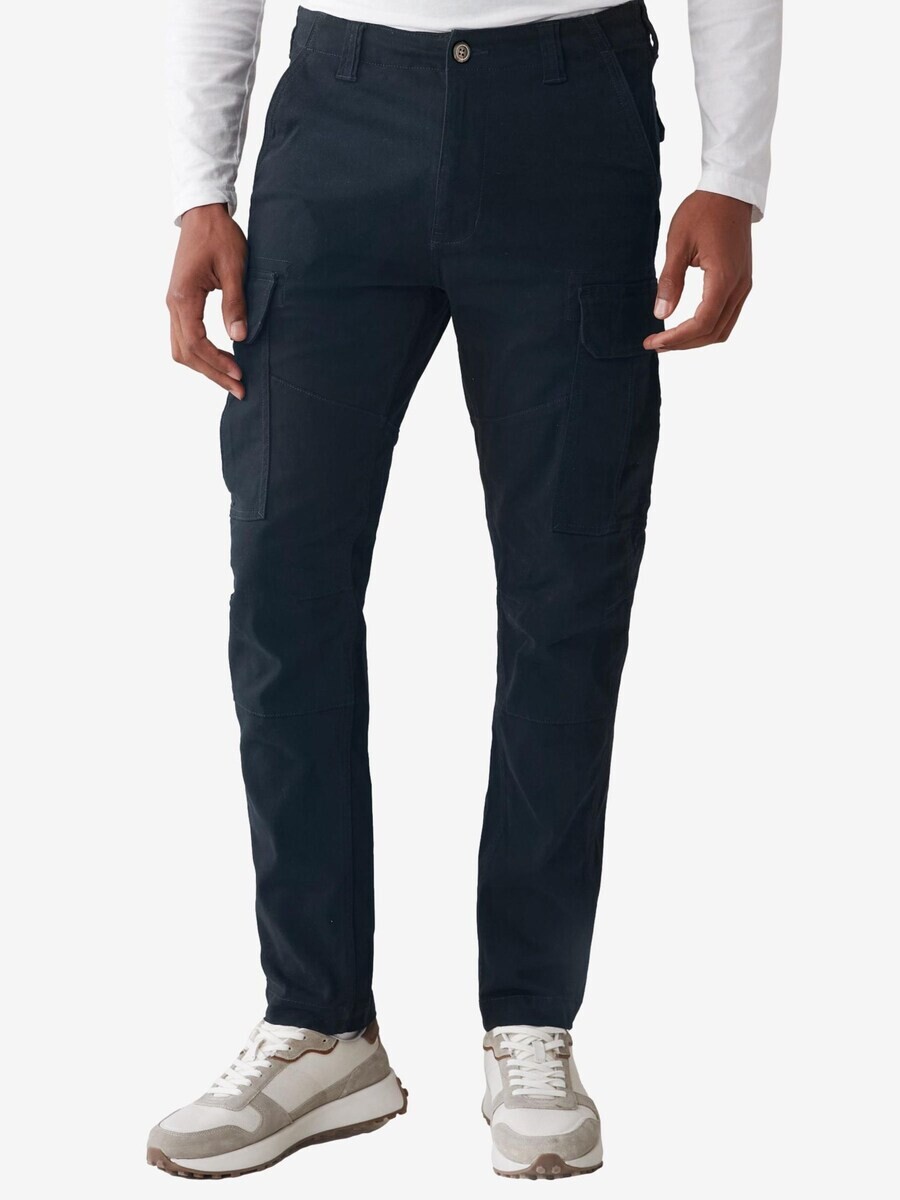 Брюки-карго Next Tapered Cargo Pants, темно-синий — фото 2