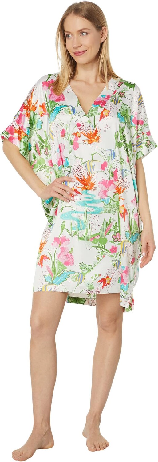

Ночная рубашка N by Natori Lotus Pond Sleepshirt, цвет Warm White Multi