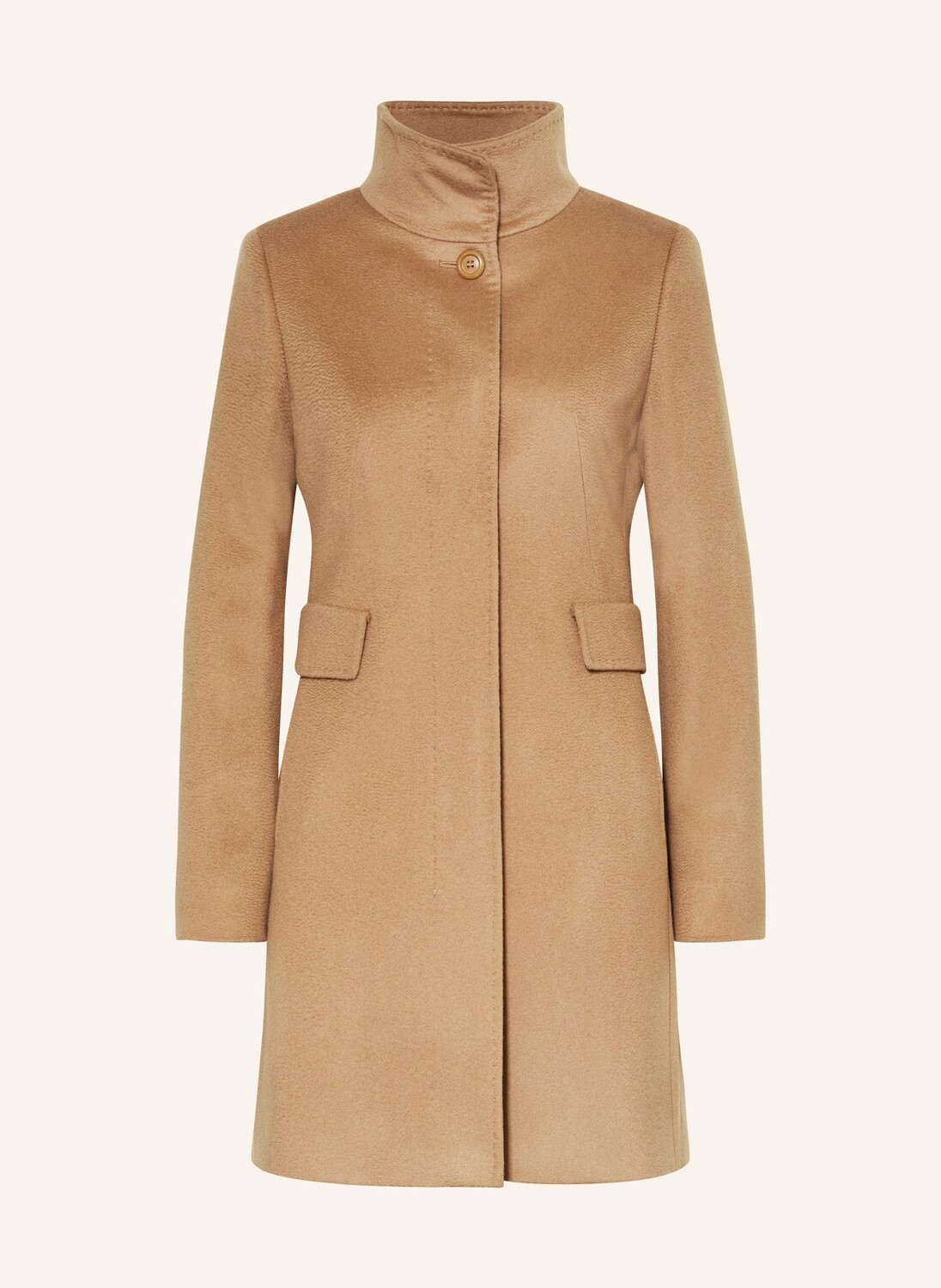 

Пальто Agnese из шерсти Max Mara Studio, коричневый