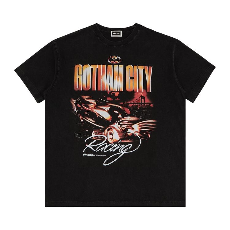 

Футболка Kith x Batman Batmobile Vintage Tee Black, черный